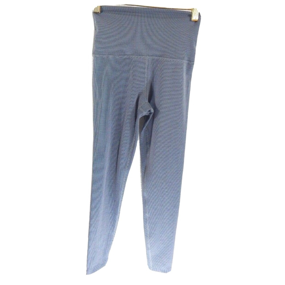 Beyond Yoga Women's XS Midi Leggings Heather Rib High Waisted Gray Athletic